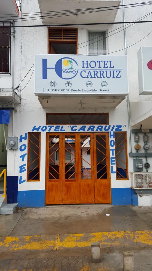 Hotel Carruiz Пуэрто-Эскондидо Экстерьер фото